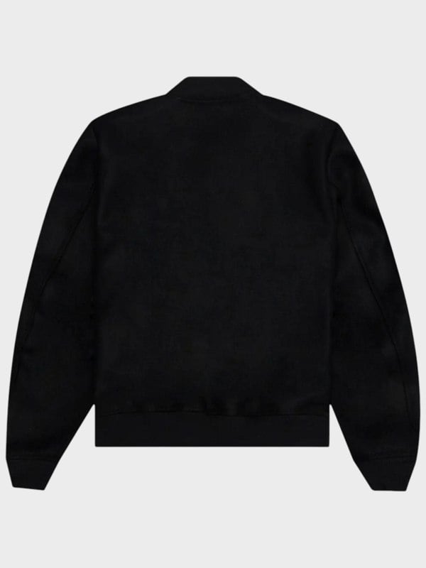 Off - White OW Patch Varsity Jacket Black - Supplied FashionOff - White