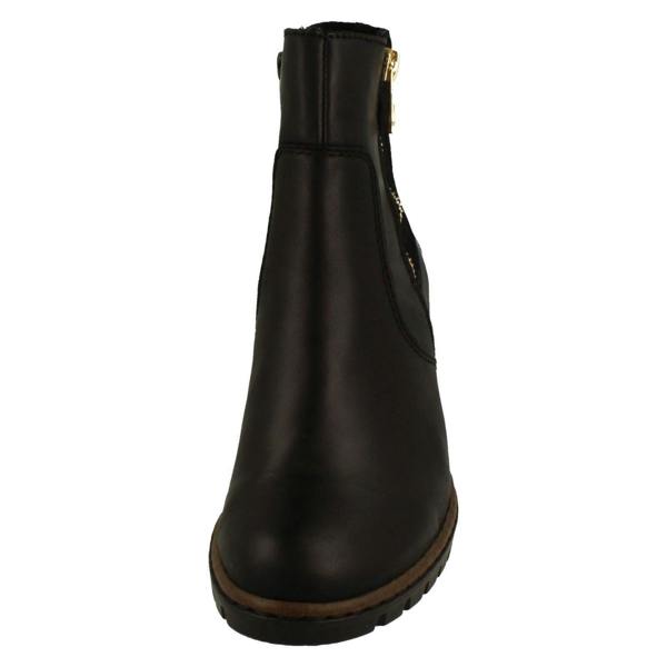 Rieker Ladies Rieker Heeled Ankle Boots Y2557