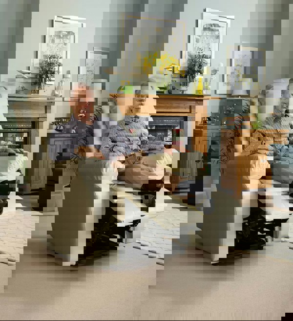 Comfy Living Milan Reclining Luxury Faux Leather Sofa Set - Indulge in the Ultimate Comfort and Style for Your Living Room