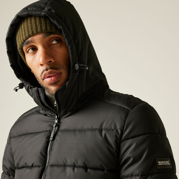 Regatta Mens Lakiver Padded Jacket - Black