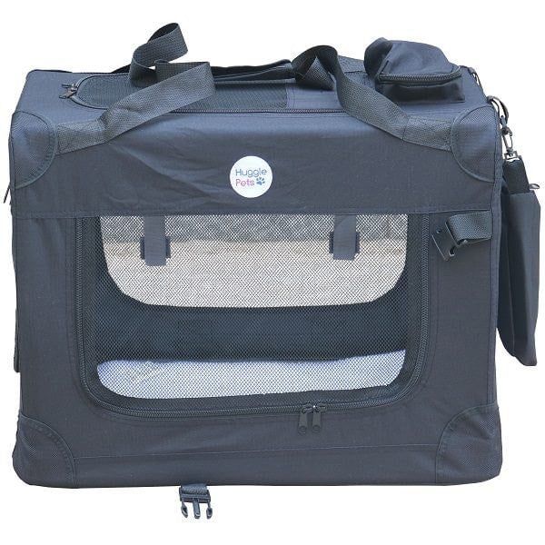 HugglePets Fabric Crate Foldable Pet Carrier
