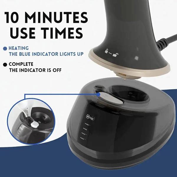Dyzi Portable Garment Steamer 350ml Handheld Clothes Wrinkle Remover