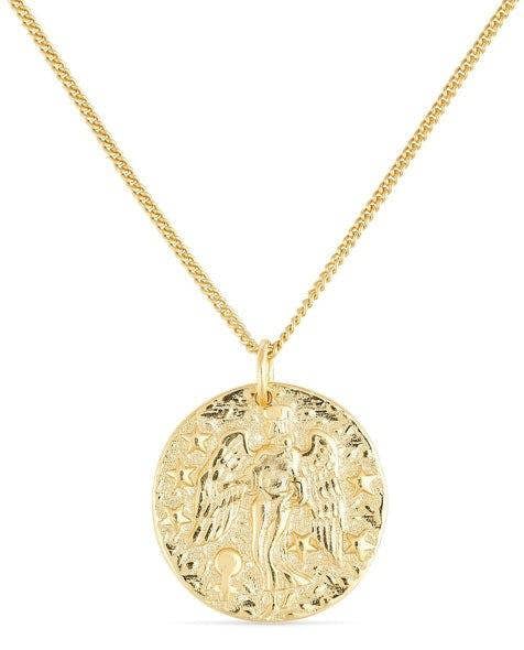 Chunky 14K Gold Goddess Layered Necklace - Necklaces - Elk & Bloom