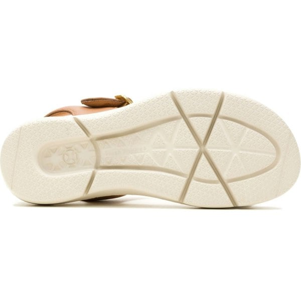 Hush Puppies Uplift Leather Women's Tan Sandals