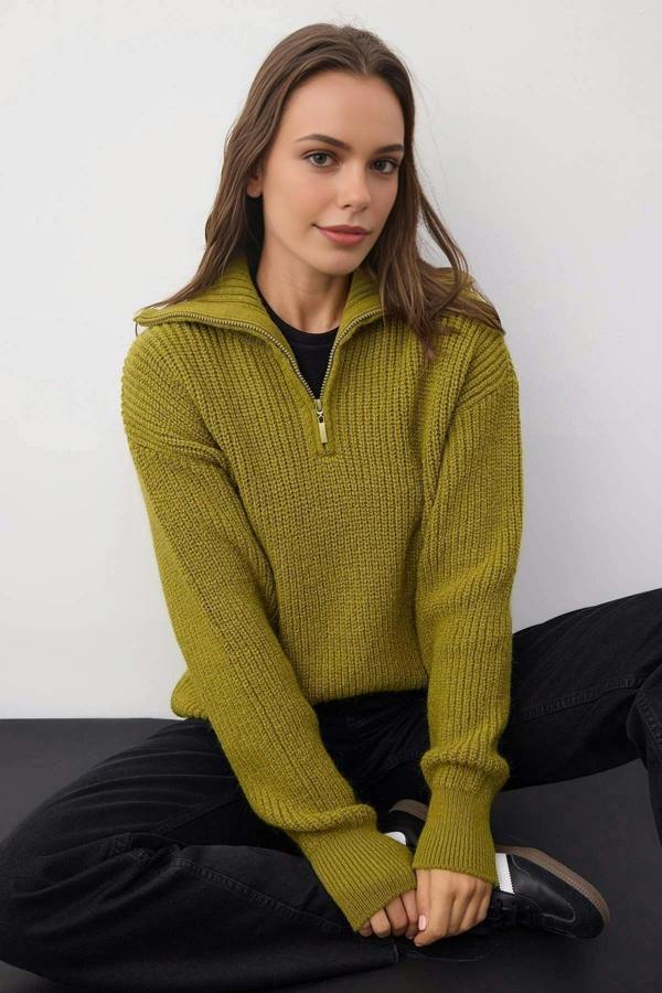 WOVCOR Soft Textured Knit Sweater