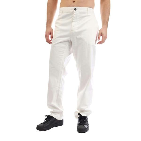 Boss Mens Cotton Chinos - Natural - 
