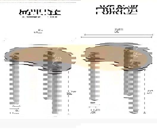 Lunar Coffee Table, Glass-Weilai Concept-Weilai Concept