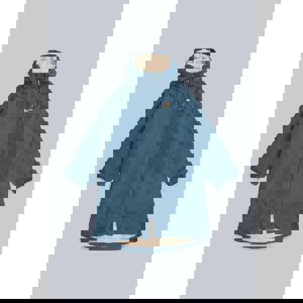 Animal Mens Hazey Waterproof Recycled Beach Parka - Blue