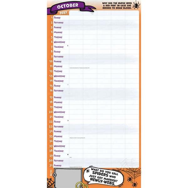 Dad's Family Organiser 2026 - 2027, Family Planners, Month To View, Humour, Gift
