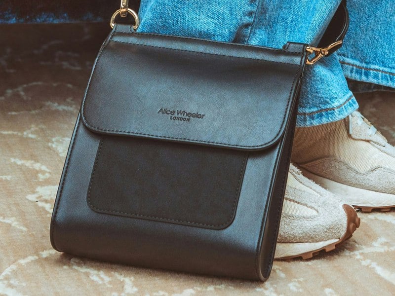 Alice Wheeler Seville Crossbody Bag – Vegan Nappa & Suede