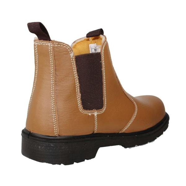 Workforce Mens Workforce Pull On Steel Toe Cap Safety Boots WF16/17-P