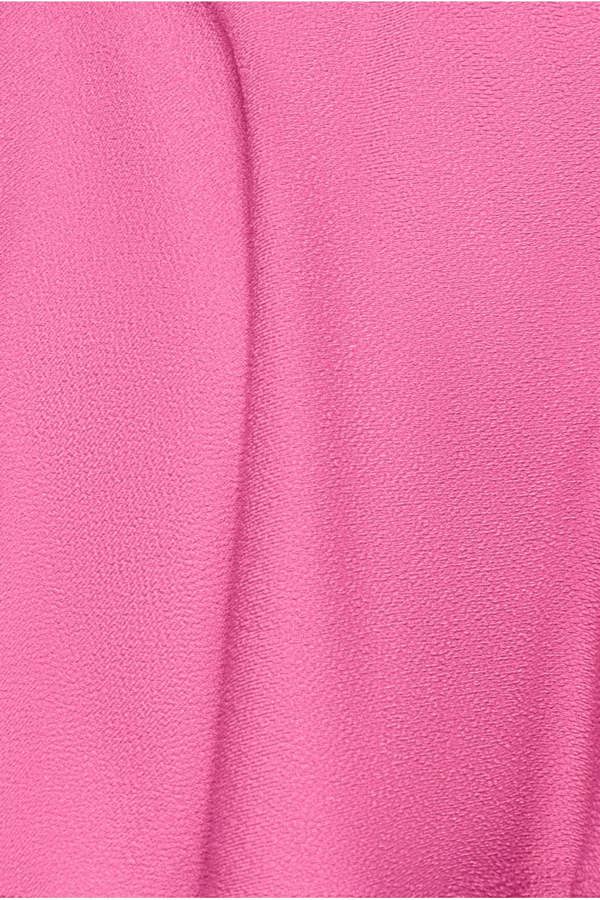 Off The Shoulder Frill Neck Skater Playsuit - Cerise TR30B