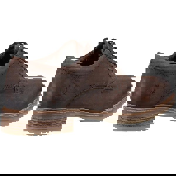 Hush Puppies Richie Leather Men's Brown Lace-Up Shoes