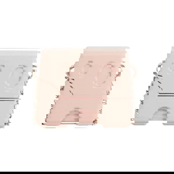 Off White Burrow AirPod Cover - Pink - 