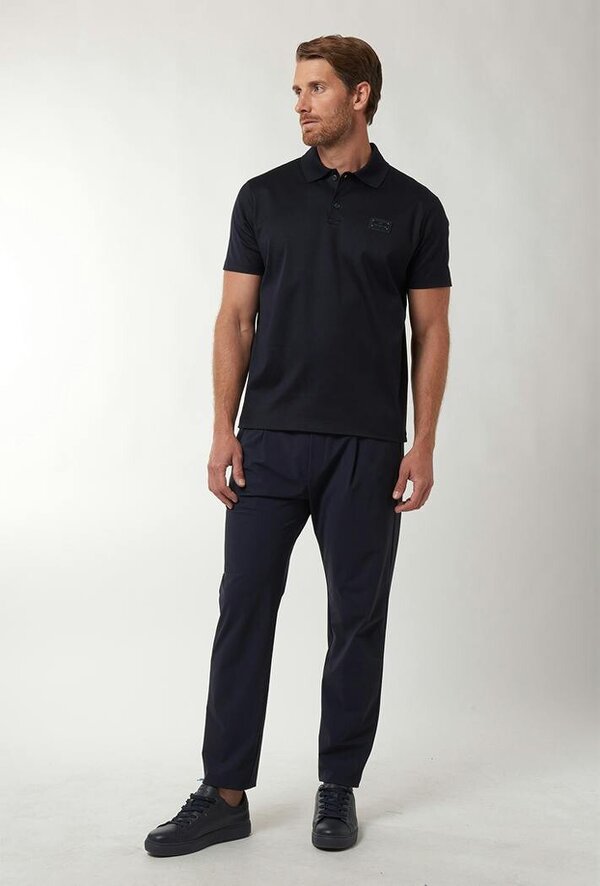 Paul & Shark Logo-Plaque Polo Shirt