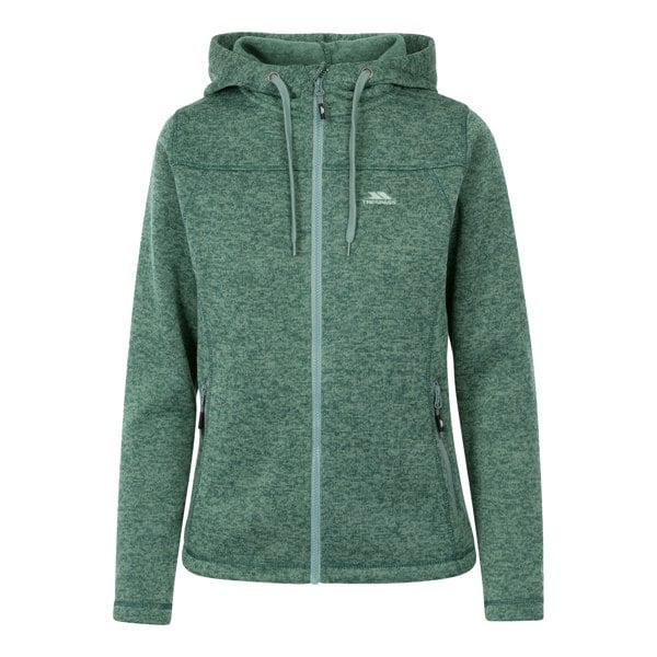 Trespass Women's Odelia Fleece Jacket - Spruce Green Marl