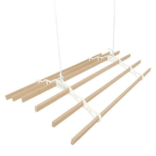 Monstershop Clothing Airer Ceiling Pulley - Ivory - 1.4m