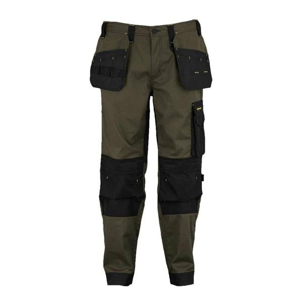 Dunlop Mens Work Trousers - Khaki - 