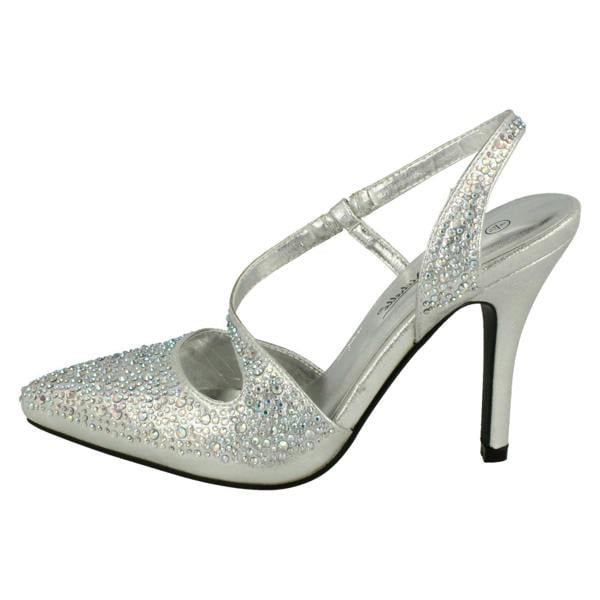 Anne Michelle Ladies Anne Michelle Sling Back Evening Shoes