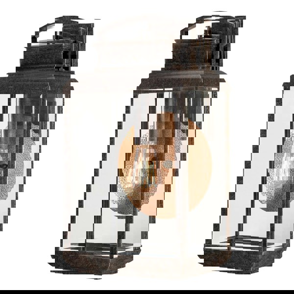 Outdoor IP44 Wall Light Imperial Bronze LED E27 100W d02164 Loops