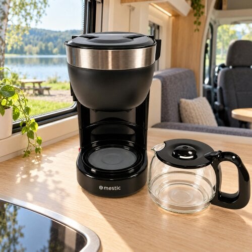 Mestic 12V Coffee Maker 5 Cup 0.65L for Caravan Campervan Motorhome Machine 170W