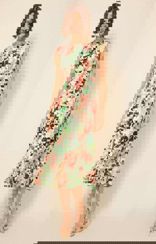 Alie Street London Luna Midi Dress - Peony Pink