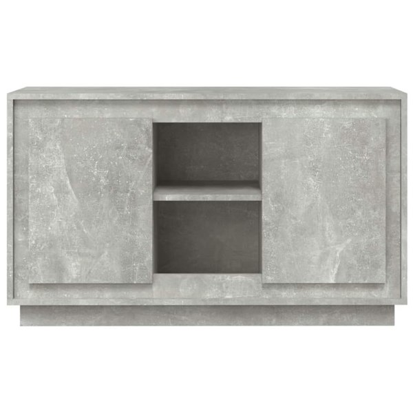 Berkfield Sideboard Concrete Grey 102x35x60 cm Engineered Wood