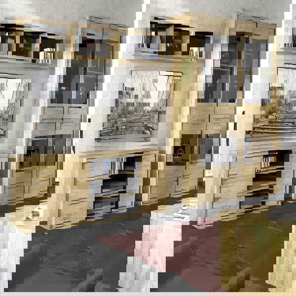 Furniture To Go Shetland 1 Door 3 Drawer TV Cabinet