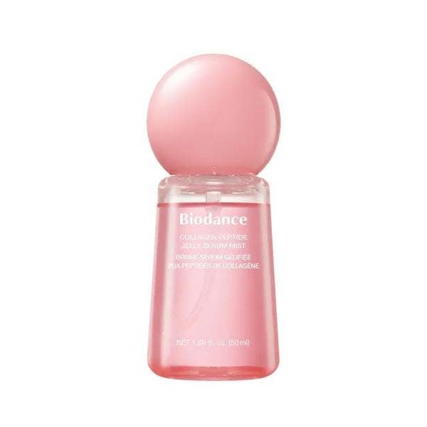Biodance Collagen Peptide Jelly Serum Mist – 50ml hydrating micro-mist with ultra-low molecular collagen available at Atelier De Glow UK.