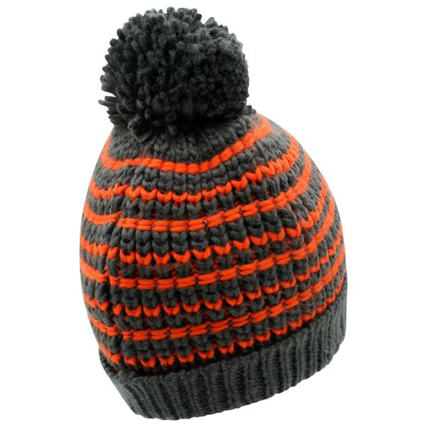 Regatta Unisex Adult Headstart Beanie - Amber Glow/Ebony Grey - 