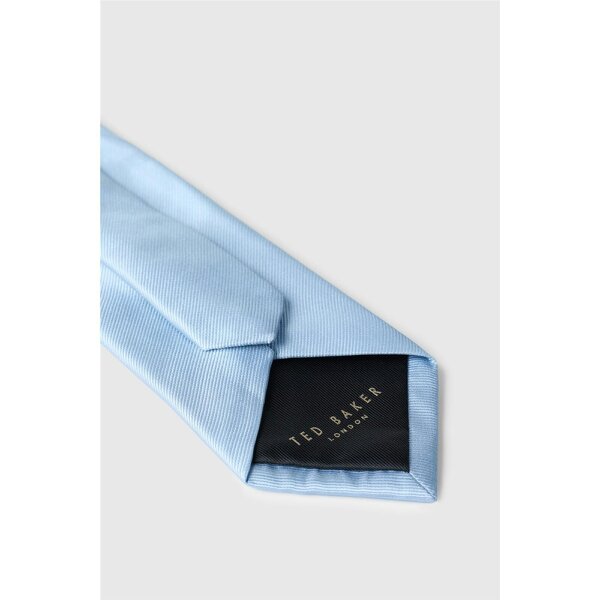Ted Baker Dusky Blue Silk Twill Tie