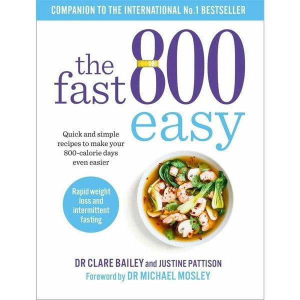 The Fast 800 Series 5 Books Set (The Fast 800, Keto, Easy, Recipe Book, Health Journal)