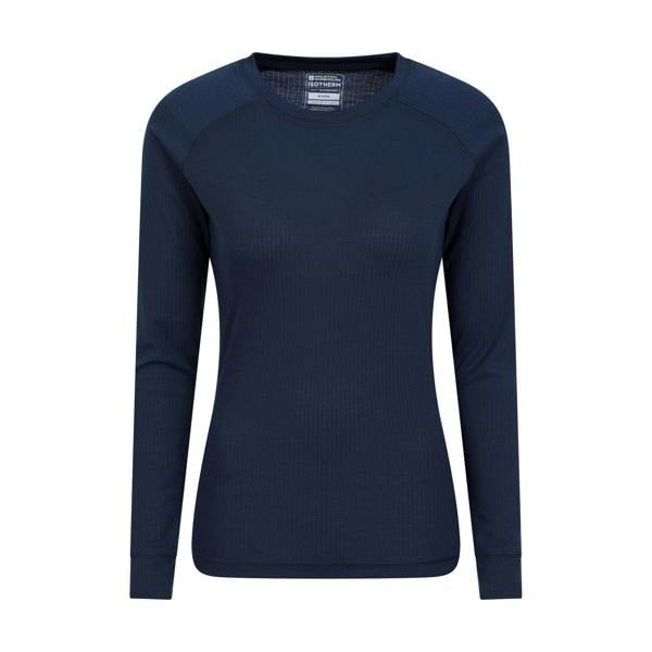 Mountain Warehouse Womens/Ladies Talus Long-Sleeved Top - Navy - 
