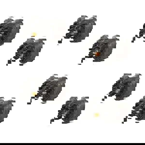 Aero Sport 4 x Butyl Rubber 12" x 1.75-2.125 Inner Tube 500%* Extra Ride Time Schrader Valve