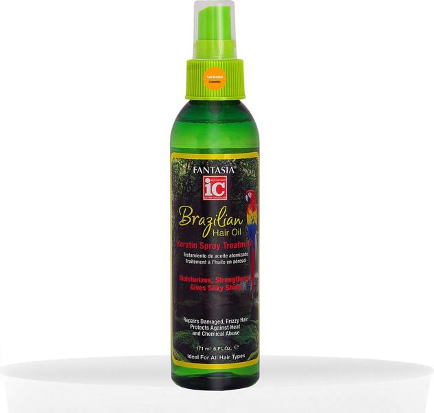 Fantasia IC Brazilian Hair Oil Keratin Spray Treatment 6oz