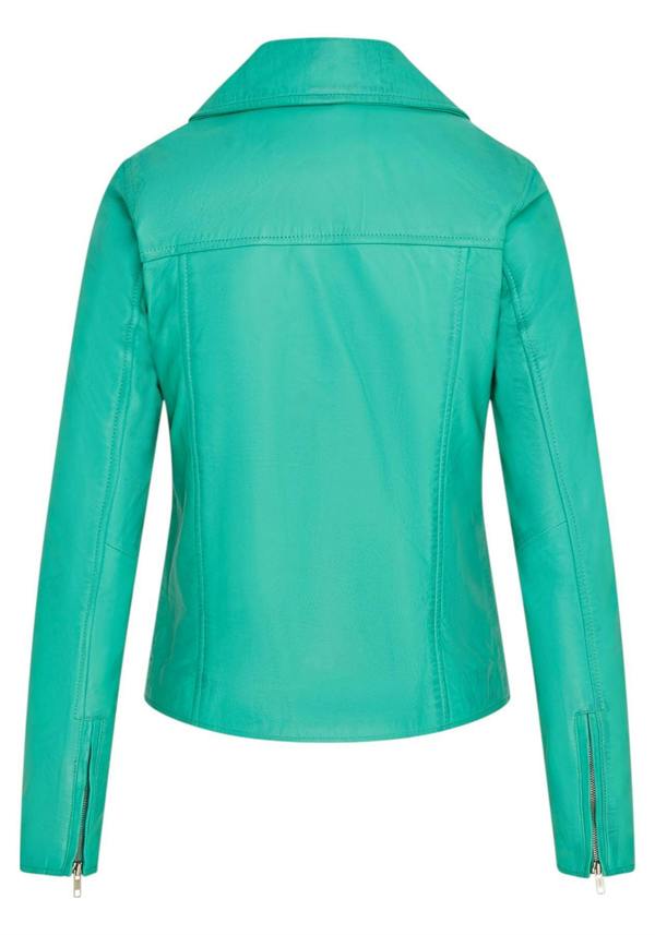 Infinity Leather Women's Classic Brando Biker Leather Jacket - Broome