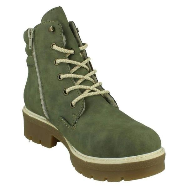Rieker Ladies Rieker-Tex Faux Fur Lined Ankle Boots Y8120