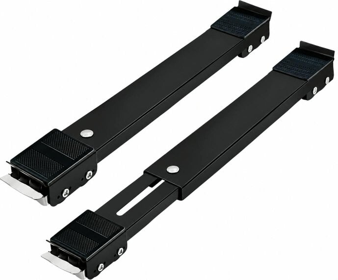 ATEK 2 Pack Extendable Appliance Furniture Rollers Heavy Duty 300kg Black