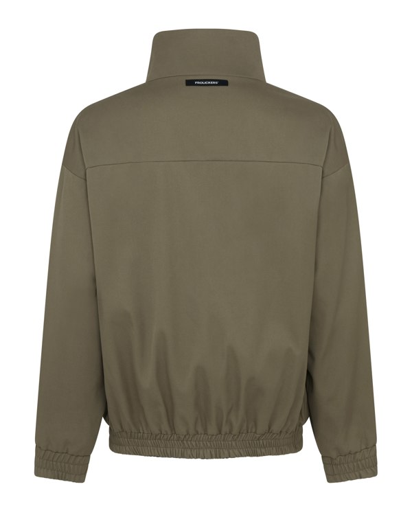 Frolickers Reversible Corduroy Bomber Jacket - Olive / Evergreen