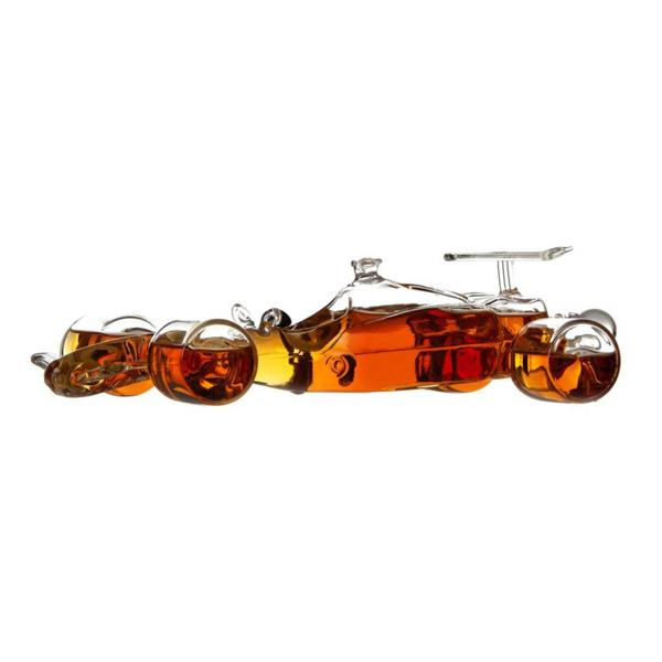 Racing Car Decanter - close-up detail