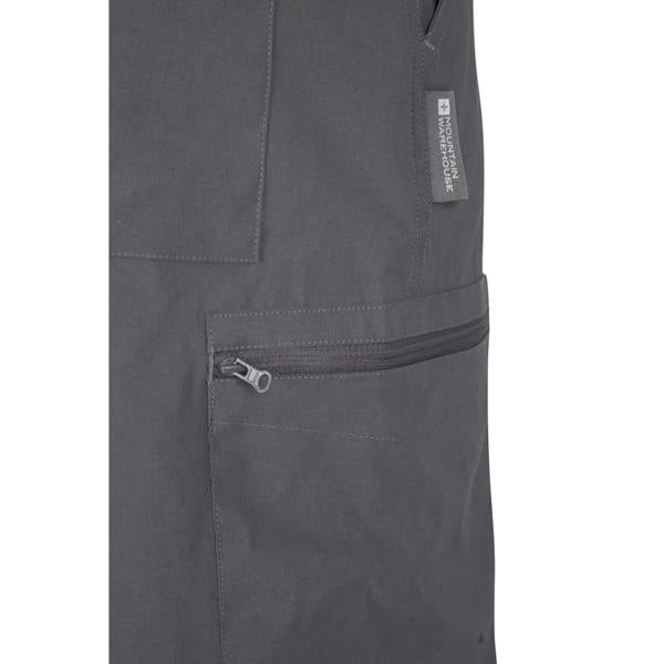 Mountain Warehouse Mens Stretch Trekking Shorts - Grey - 