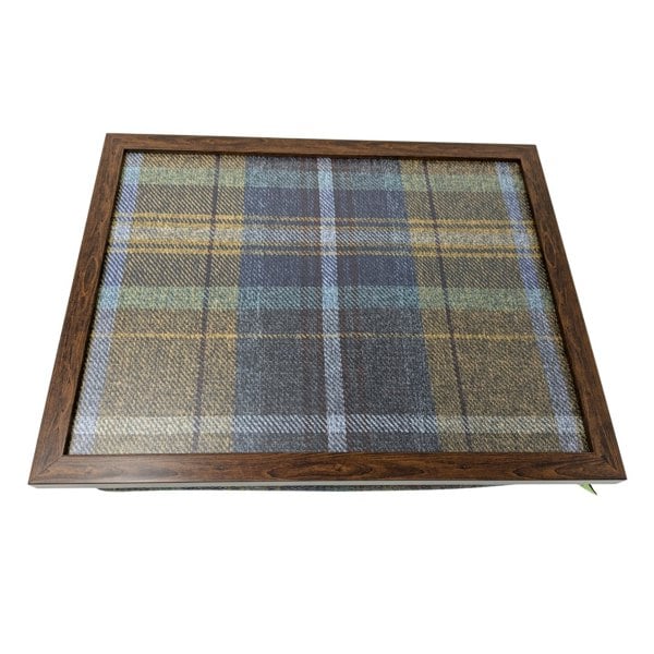 Luxury Bedlington Tweed Lap Tray With Bean Bag