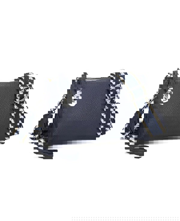 Kitise Wide Pattern Strap Crossbody Handbag Shoulder Purse