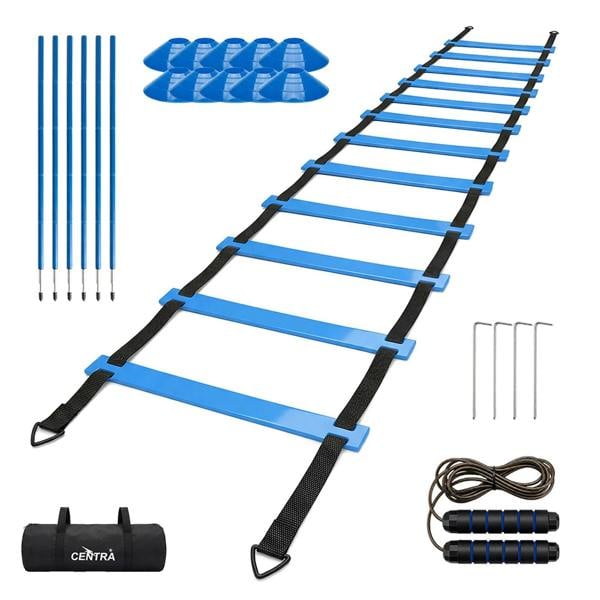 Centra Football Agility Training Slalom Poles Speed Soccer Training Equipment