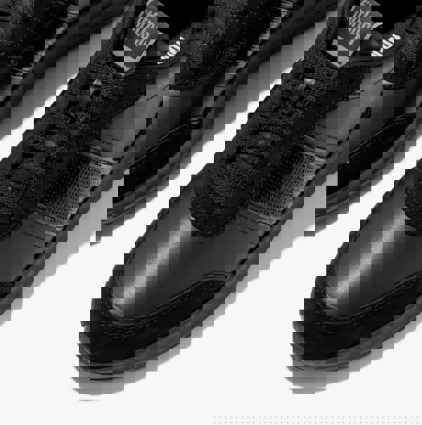 FitFlop F-MODE Womens Leather Trainers Urban Black