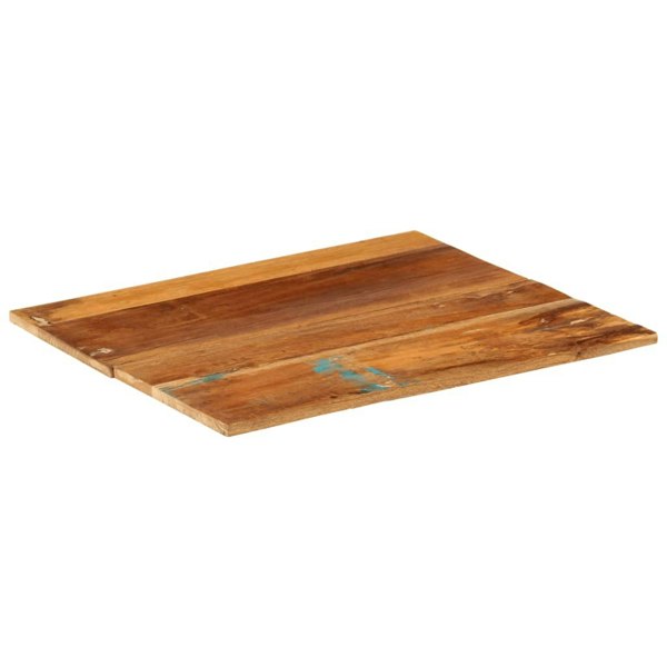 Berkfield Rectangular Table Top 60x70 cm 15-16 mm Solid Reclaimed Wood