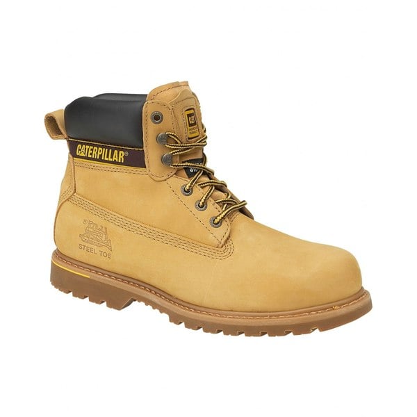 Caterpillar Holton SB Safety Boot / Mens Boots / Boots Safety - Honey