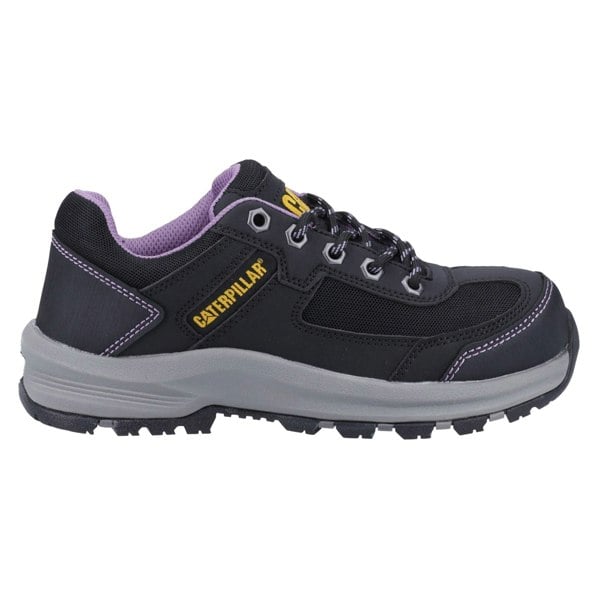 Caterpillar Elmore Work Shoes - Black/Lilac