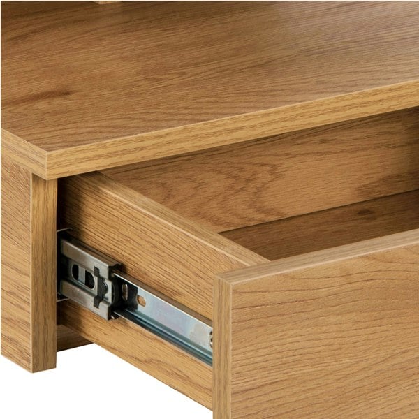 Furniture To Go Ashlan Bedside Table with 1 Drawer in Oak