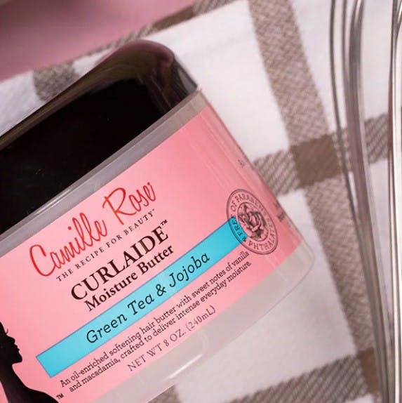 Camille Rose Curlaide Moisture Butter 8oz styling cream for twist-outs and braid-outs